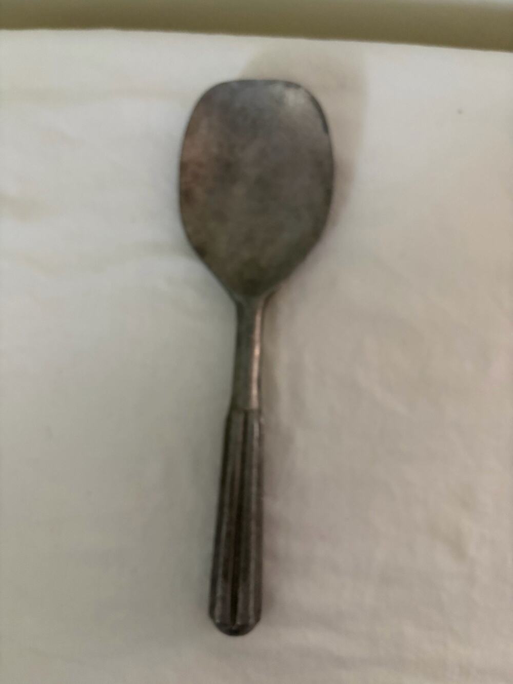 Vintage Cast Aluminum Ice Cream Scoop Paddle Spade Retro 9.5" Japan Made
